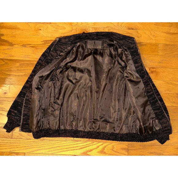 Silverman Furs Newport News, VA/ Mink Jacket with Knitted Sleeves Custom made* - Picture 2 of 7